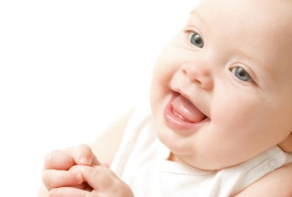 Lachendes Baby