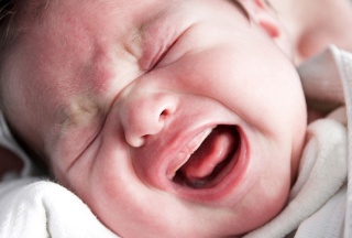 Schreiendes Baby