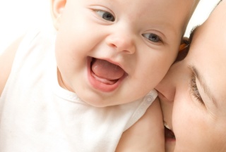Lachendes Baby