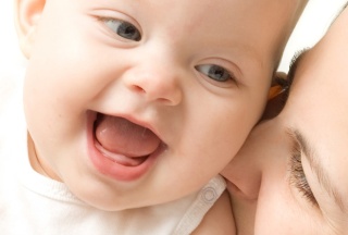 Lachendes Baby